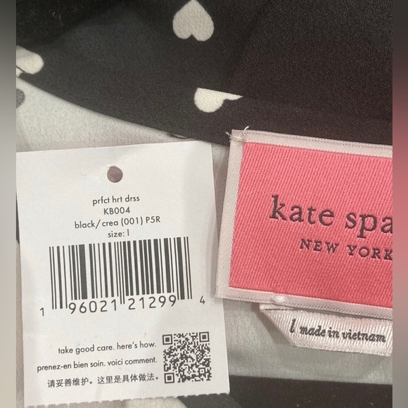 Kate Spade Perfect Heart Dress size Large NWT - Picture 7 of 8